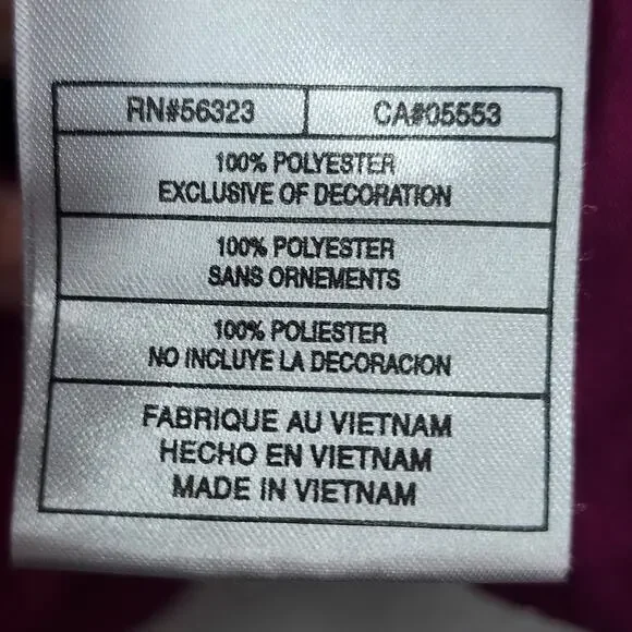 Nike Burgundy Tracksuit Womens Windbreaker XL Jacket + Large Pants Jogging Set - Picture 13 of 16